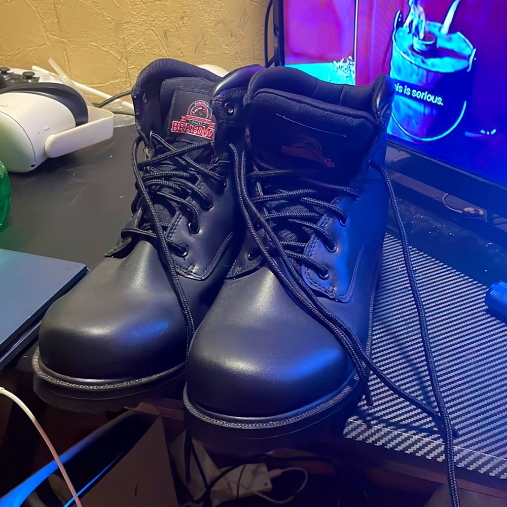 Brahma black boots